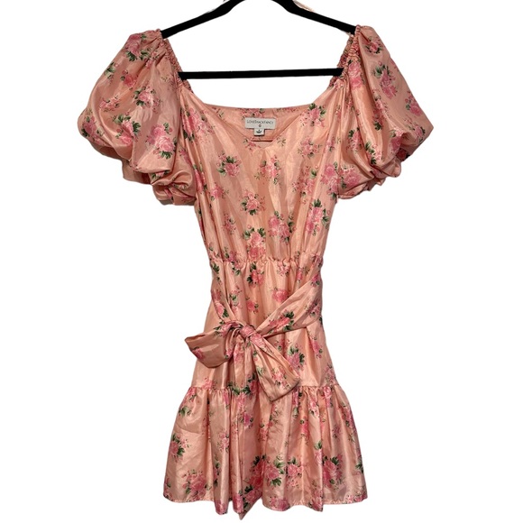 Love Shack Fancy X Target Cécile Puff Sleeve Dress (Size 6) - Picture 5 of 7